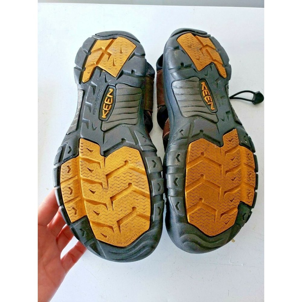 Keen Nylon Mens Waterproof Brown Sport Sandals Sz 8.5 - Picture 4 of 5